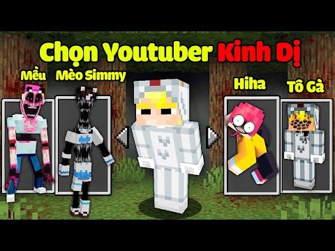 Nếu Bạn Có Thể Biến Thành Mọi Youtuber Phiên Bản Đáng Sợ...