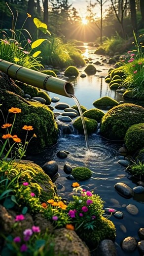 Stream Sounds for Calm #relaxing #asmr #nature #超級放鬆