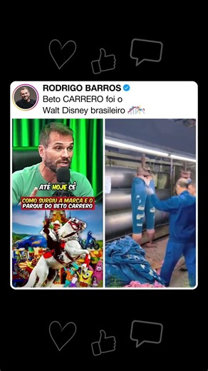 @RodrigoBarrosTV HOW WAS BETO CARRERO WORLD BORN? #rodrigobarros #fábricadecortes