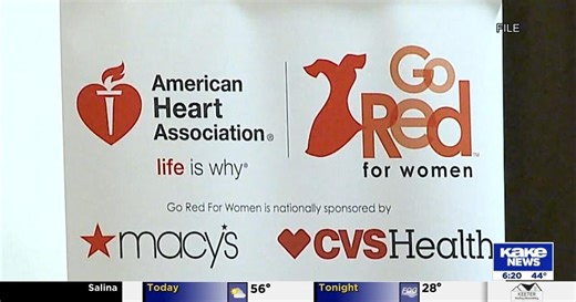 The American Heart Association celebrates annual ‘Wear Red Day’