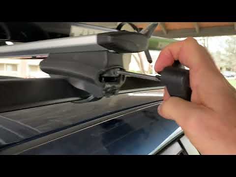 Removing Thule Roof Rack from Car