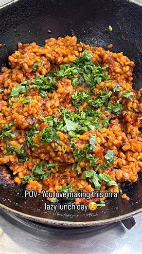 Nisha Gangani on Instagram: "This is one of the authentic marwadi dish called ‘Mogar’(Moong Daal Masala) also made with methi. Easiest and tasty daal recipe. Recipe in the comments. #cookeithnishaa #homecooking #marwadicooking #mogar #methimogar #cookingmadeeasy #easycooking"