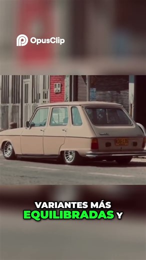 El R Six El Coche Multiuso Icónico de los 70 #automobile #renault #coches