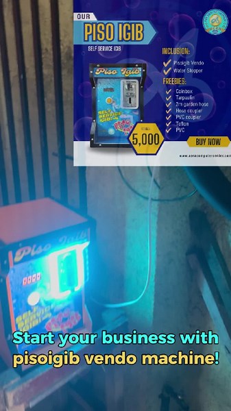 Start Your Business with PISOIGIB Vendo Machine