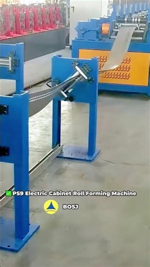 9 Fold Electric Cabinet Roll Forming Machine | High Precision Panel Production Line