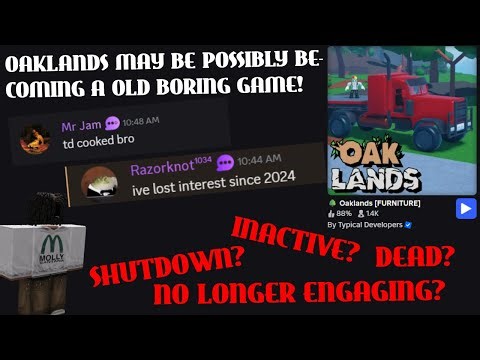 ROBLOX Oaklands... Is This the END?! 💀 Ghost Server Vibes?!