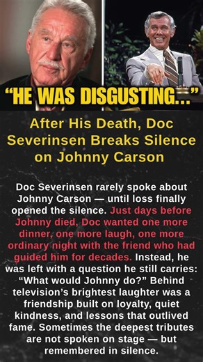 After His Death, Doc Severinsen Breaks Silence on Johnny Carson #shorts
