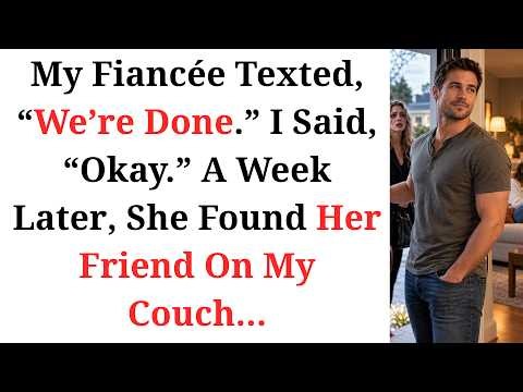 My Fiancée Texted, “We’re Done.” I Said, “Okay.” A Week Later, She Found Her Friend On My Couch…