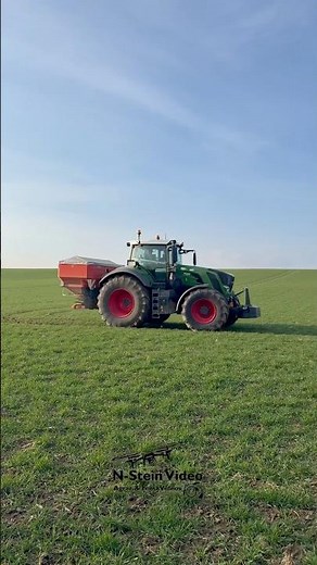 Fendt 828 Vario mit Rauch AXIS-H 50.1 EMC+W beim Düngerstreuen 2026 | Präzision & Power pur #farming