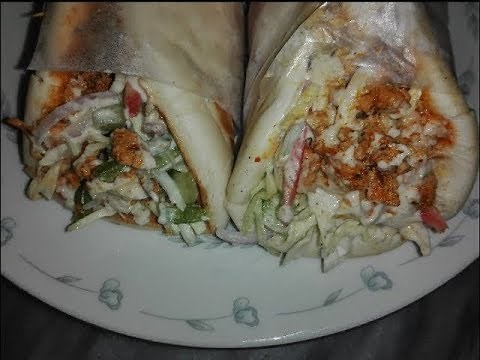 Chicken Shawarma Recipe at Home,Homemade Tahini Sauce Recipe,