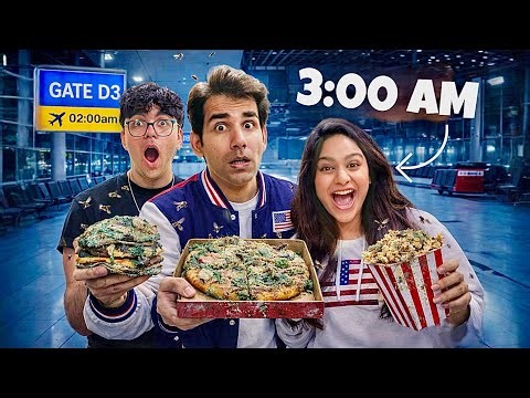 TRYING FOOD AT 3AM With My Brother & Sister | Rimorav Vlogs