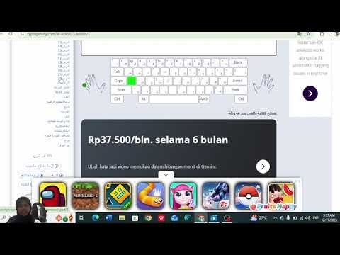 cara login typing study