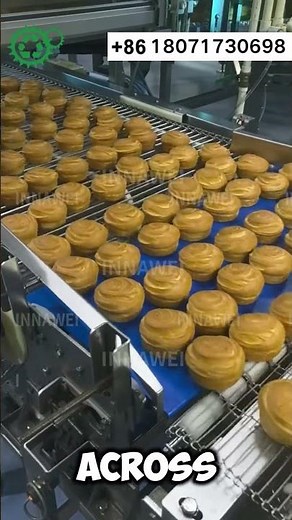 Industrial Tunnel Oven Baking Production Line Conveyor Tunnel Oven for Bakery and Food Factory