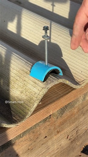 The Easiest Way to Fasten Roofing Sheets!🚀