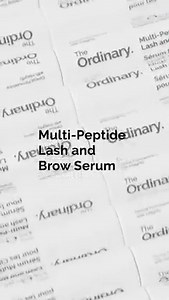 Say hello 👋 to thicker, fuller, and healthier-looking lashes and brows. The Multi-Peptide Lash and Brow Serum is a light, non-greasy formula packed with four peptide complexes 🧬 that work to nourish and protect your lashes and brows while enhancing the look of density. Simply swipe a thin layer along the lash line and eyebrows both morning ☀️ and evening 🌙. Level up your lashes and brows via theordinary.com. | The Ordinary