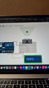 Distance measures device tutorial on tinkercad. | Techatronic
