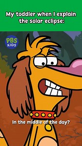 Talking to your kids about the solar eclipse is important! So is telling them not to look directly at it. Nature Cat | PBS KIDS