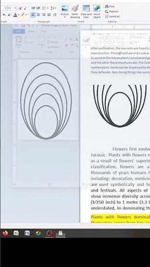 WordPad Page me Picture Draw Kaise kare #tutorial #picture #drawing