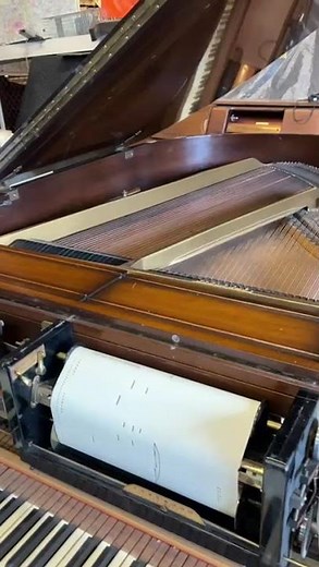 Steinway & Sons XR Duo-Art Self-Player Grand Piano – Working Roll Demo