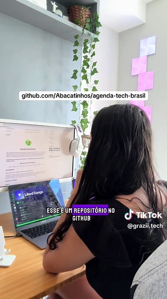 Quer ficar por dentro dos eventos de tecnologia no Brasil? 👩🏻‍💻💜✨ No repositório Agenda Tech Brasil, você encontra uma lista completa e atualizada com os principais eventos, meetups e conferências de tecnologia no país, divididos por cidade e área de interesse. É perfeito para quem quer networking!!! #analistadedados #eventostech #programacao #python
