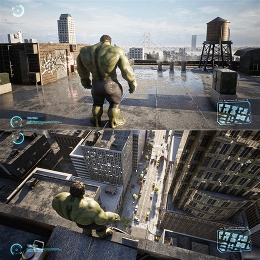 Open World Hulk Game in Unreal Engine 5 Would Look Perfect on Next-Gen Game Consoles