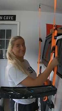 Jeep wrangler hard top hoist lift #jeep #wranglerjeep #wrangler