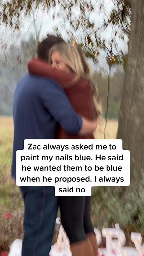 The story behind the blue nails 💅🏻 I wouldn’t change a thing