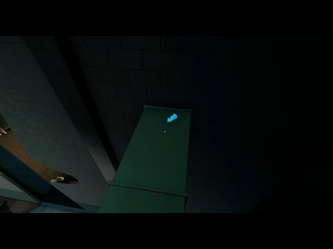 Superliminal - Level 2 (Optical) - Blue horse chess piece