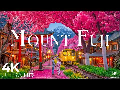 Spring Flower 4K Aerial Film 🌸 Tulip Valleys, Sakura Gardens & Soft Morning Glow