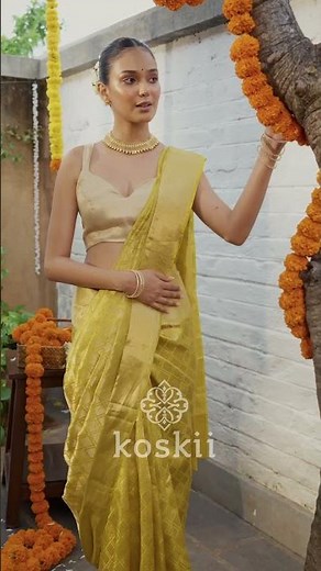 ✨ The Essence of Festivity, Woven in Silk | Koskii Sarees ✨