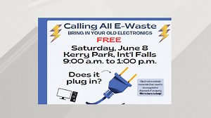 Free electronic recycling event coming up Saturday for Koochiching County