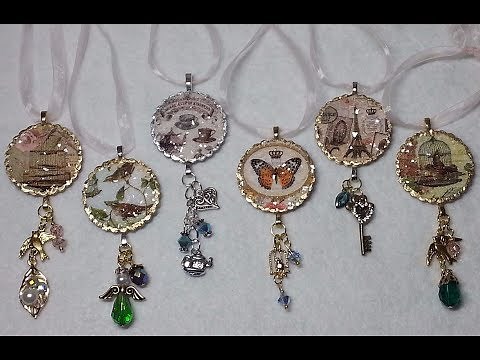 DIY~Beautiful Christmas Ornaments Using D.T. Calendars! Collab W/Craftie!