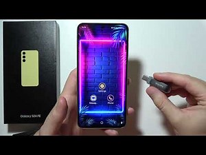 Samsung S24 FE: How to Connect USB Drive