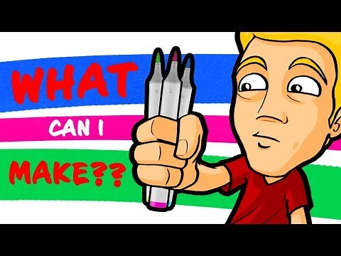 INTENSE 3 COLOR CHALLENGE: Oversaturated Markers ONLY!
