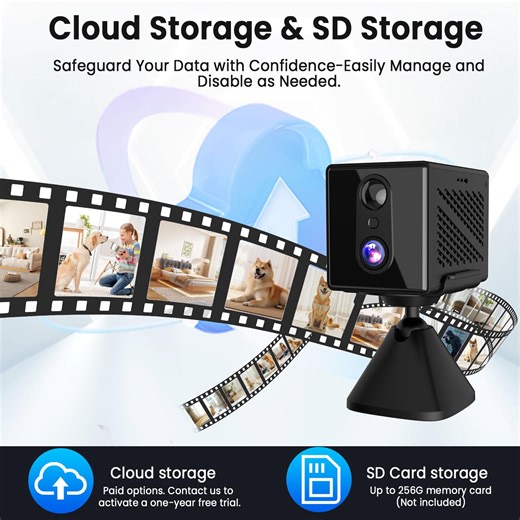 2K Ultra Mini Hidden Camera With Motion Alerts - Nanny Cam, WiFi, Phone App, Long Battery For Home & Office Security Nanny Cam With Motion Detection