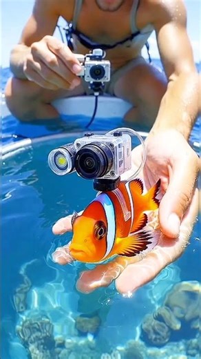 What a Clownfish Sees Inside Its Reef Home 🐠📷