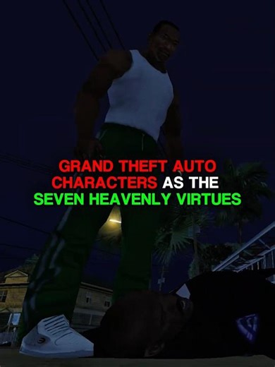 GTA Characters As The Seven Heavenly Virtues || #shorts #gta