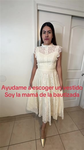 Bautizo de niña: Ayuda para elegir el vestido perfecto
