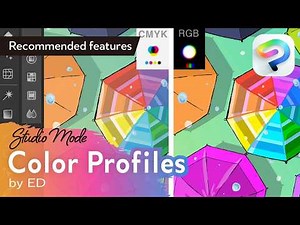 Beginner's Guide to Color Profiles by ED | Clip Studio Paint Recommended Feature