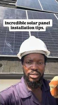 How do you decide the orientation of your solar panels? #solarpanels #renewableenergy #solarpower