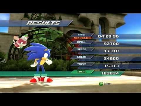 Sonic Unleashed: Rooftop Run (Act 1) - S-Rank