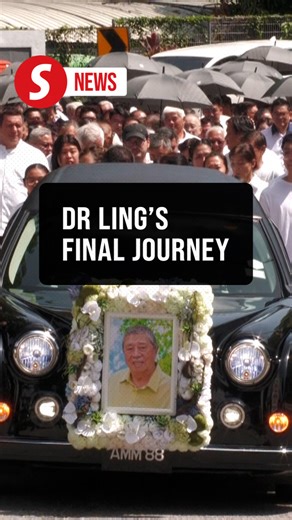 Thousands gather to bid final farewell to Dr Ling