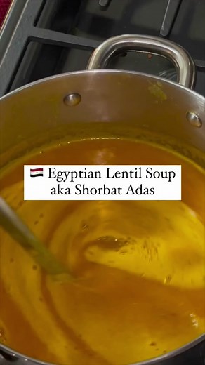 Authentic Egyptian Lentil Soup Recipe