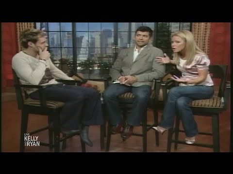 Footage from 2005 of Ryan Seacrest's appearance on 'Live'