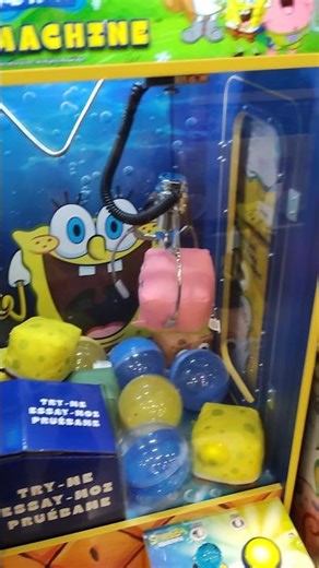 SpongeBob SquarePants Claw Machine #ClawMachine #SpongeBob #Arcade1Up