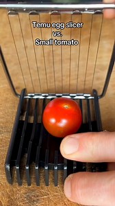 Tomato vs. Egg slicer 🍅 #oddlysatisfying #tomatoes #egg #slicer #satisfying #reels | Scott's Reality