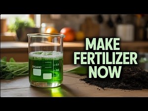 Make Organic Liquid Nitrogen Fertilizer at Home; Fast Growth Plant Booster.