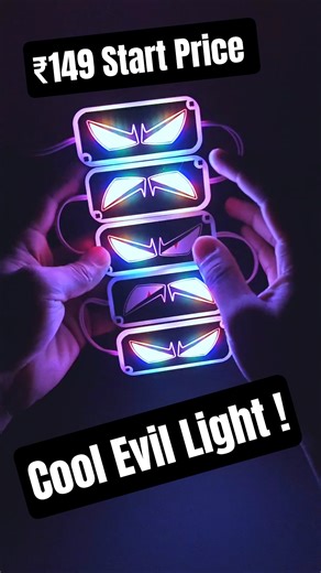 Bike Led Light Accessories - Test || Devil Eye Light #short