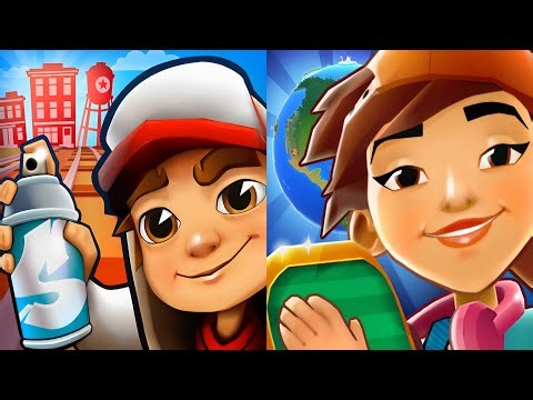 Subway Surfers : Subway city 2022 🆚 Train Riders Map Comparison