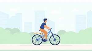 2d Bicycle Animation Moving Background Stock Footage Video (100% Royalty-free) 3852570495 | Shutterstock